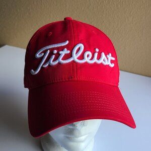 Titleist Golf USA Hat Red Adjustable - one size Fits all